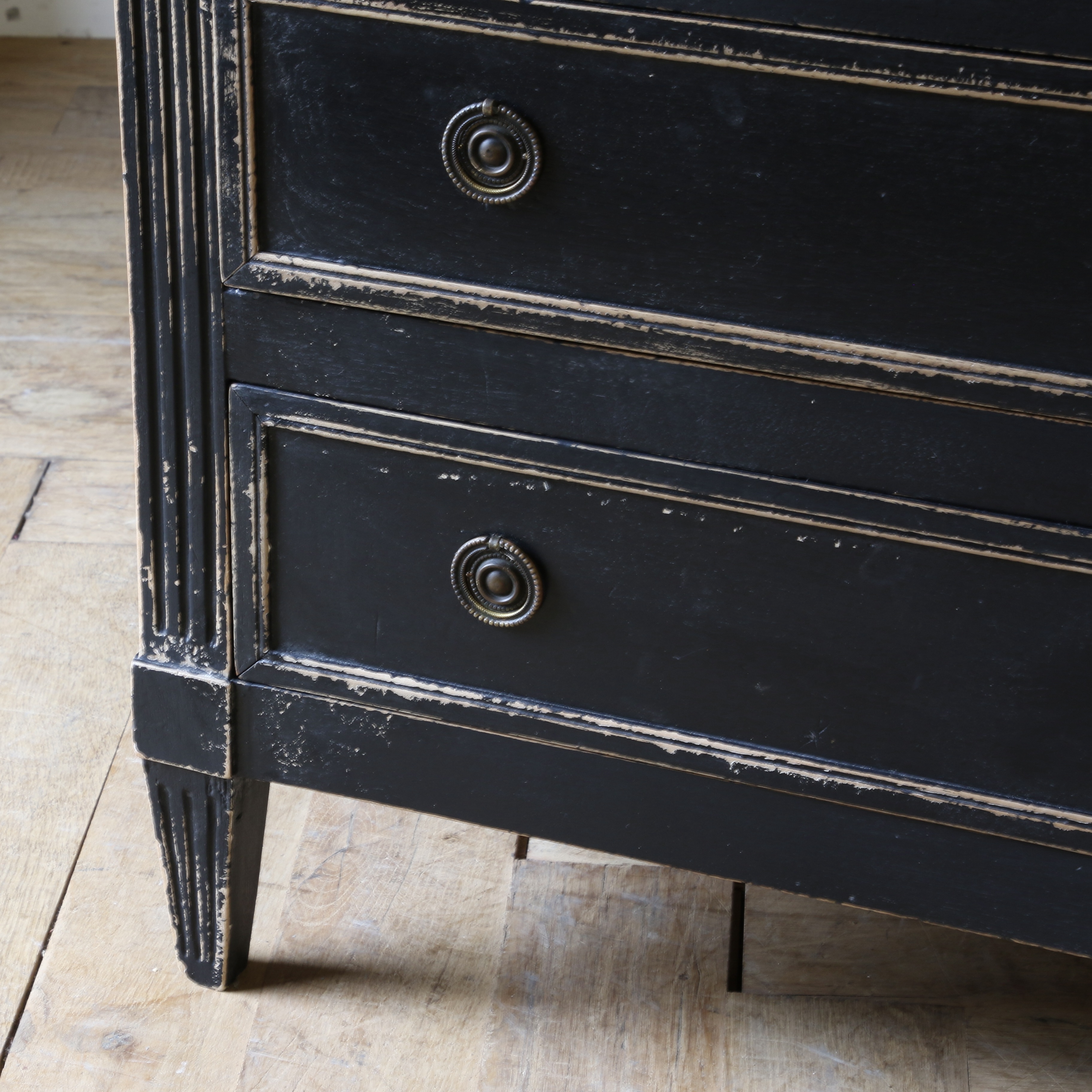 Ebonised Louis XV Commode 